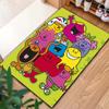 Sig. Tappeto Little Miss da Uomo per Soggiorno Camera da Letto Casa Decorazione Divano, Tappetino Antiscivolo per Giochi Bambini