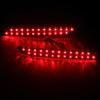 ANGRONG Black Lens LED Rear Bumper Reflector Brake Reverse Light For BMW 5 Series F10 F11 F18
