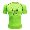 Men's Compression Athletic Workout T-Shirt, Stylish Tribal B