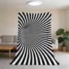 Dimensional Blanket Black Super Hole Warm Comfortable Plush Three Throw Blanket Child Home Sofa Bedroom Gift