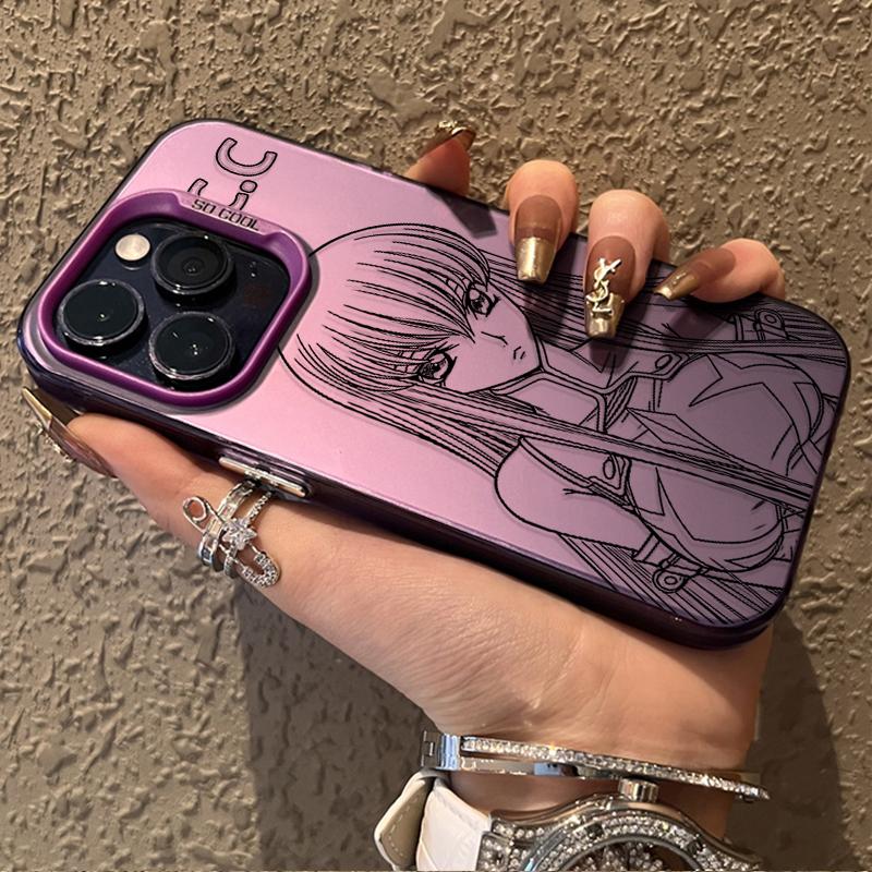Anime Code Geass Cute C.C Phone Case for Samsung Galaxy A37 A57 A17 A07 A16 A06 A35 A15 A56 A54 A36 A34 A24 A26 4G 5G Cover