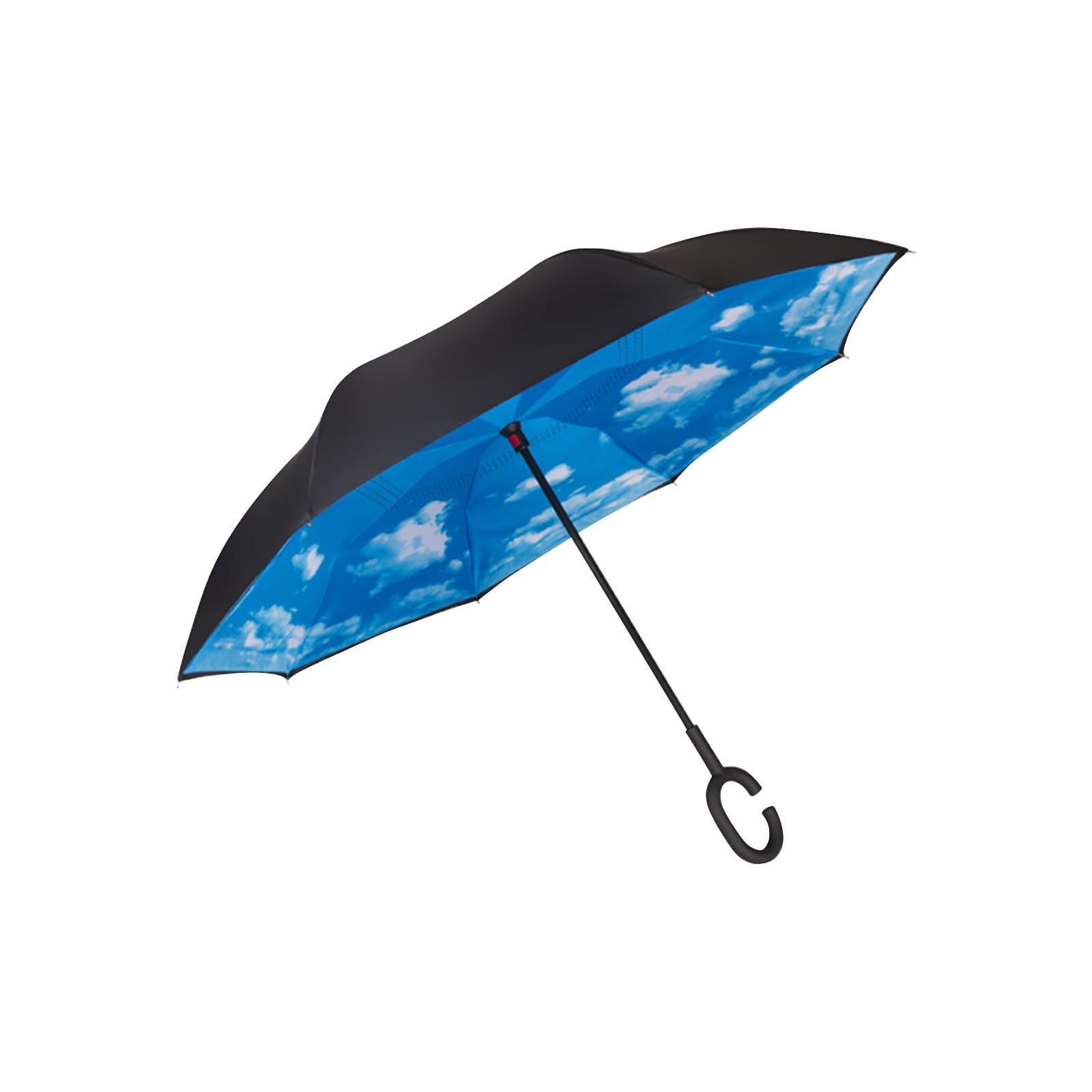 

Umbrella Boutique Инновационный обратный зонт Двухслойный солнцезащитный зонт Зонт от солнца С-образный Креативный обратный зонт One Size