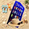 Chelsea F.C Print Beach Towel, Versatile Lightweight Absorbent Beach Towel for Pool Surf Yoga Bathroom, Perfect Birthday Holiday Gift