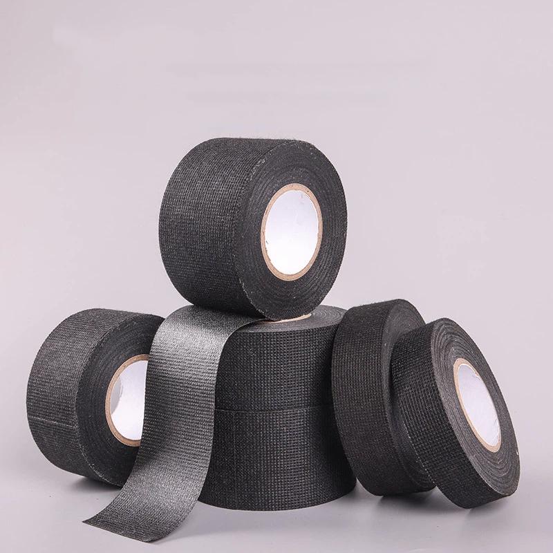 9/15/25/32/38/50Mm Electrical Insulating Heat Resistant Harness Tape Car Cable Harness Wiring Loom Protection Waterproof Tape