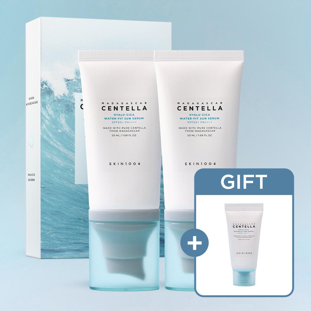 SKIN1004 Hyaluronic-Cica Water-Fit Sun Serum 50ml + Sun Serum 15ml 50ml Single 10370221315-01