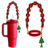 Handheld Rope Hydroflask Handle Strap Universal Fit Durable Water Cup Strap Flower Design Water Bottle Handle Strap Daily Use