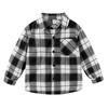 Boys' Spring & Autumn Plaid Long-Sleeve Shirt - Korean Style, Comfortable, Pure Cotton for Older Kids