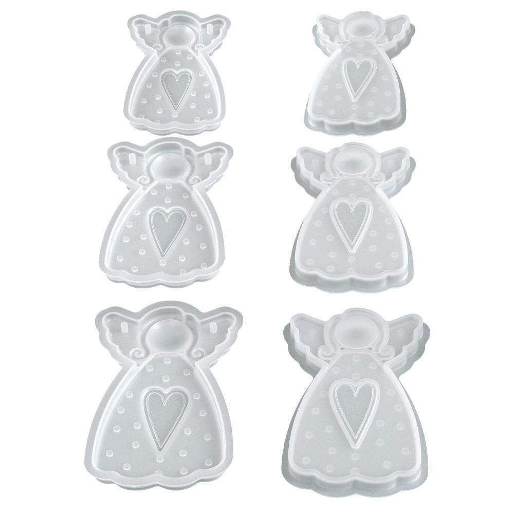 DIY Hanging Ornament Resin Pendant Mold Faceless Angel Plaster Mold Concrete Mould  Craft Supplies