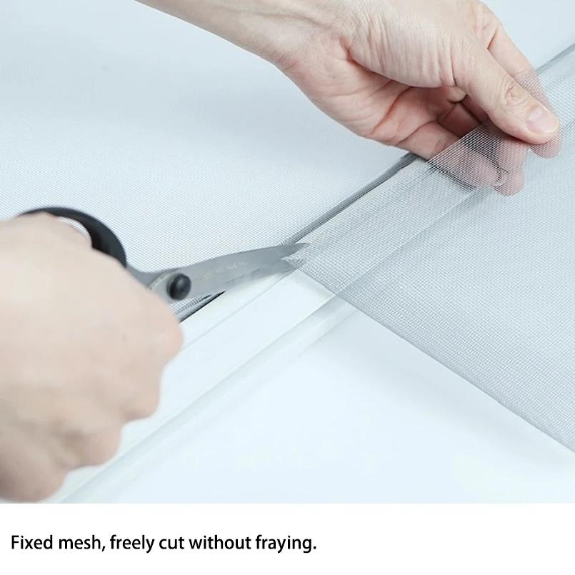 DIY Große Größe Fenstergitter Maschenware Haustiersicher Und MückenInsektenresistent Geeignet Für Balkone Gärten Und Mehr Insektenschutzgitter