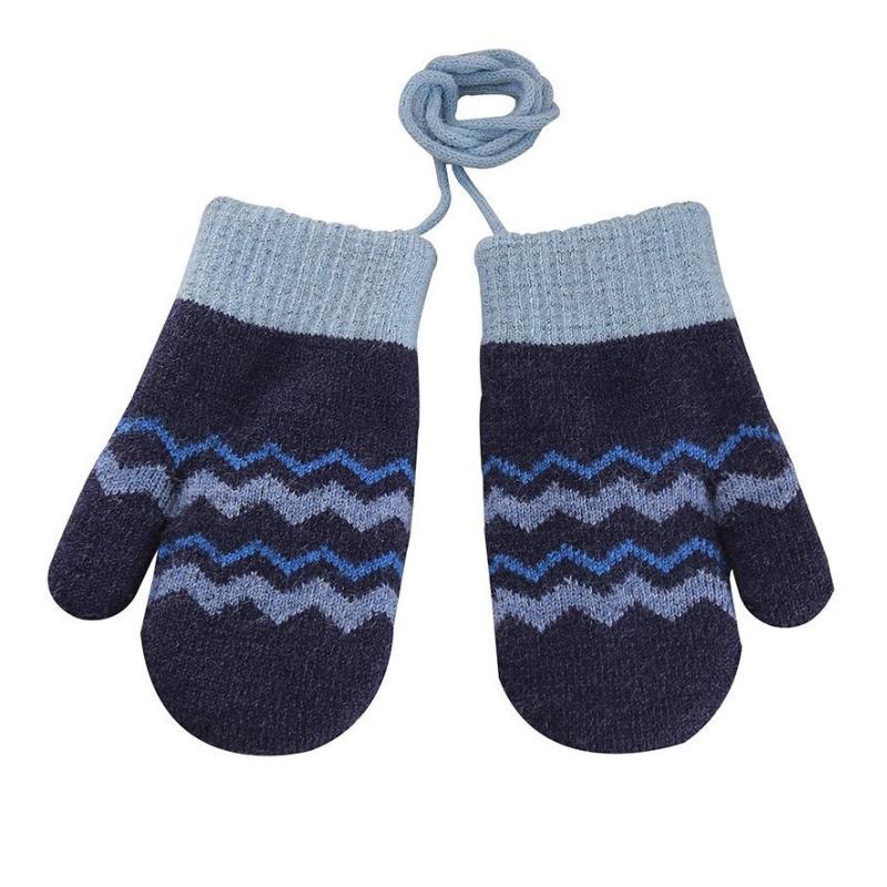 Korean Sweet Heart Children Kids Warm Gloves Winter Windproof Thicken Boys Girls Kids Cycling Mittens Cute Fashion Baby Gloves