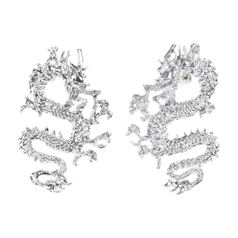 

Exquisite Craftsmanship Ear Pendants Vintage Dragon Drop Earring Alloy Material Unique Gothic Ear Jewelry for Women Girl 1