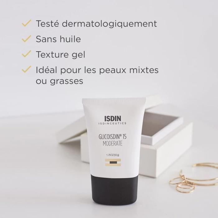 Isdin isdinceutics glicoisdin 15 moderate 50ml