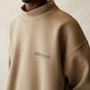 Fear of God Essentials SS21 Fleece-Lined Mockneck Sweatshirt Unisex Tops Moss FOG-SS21-582