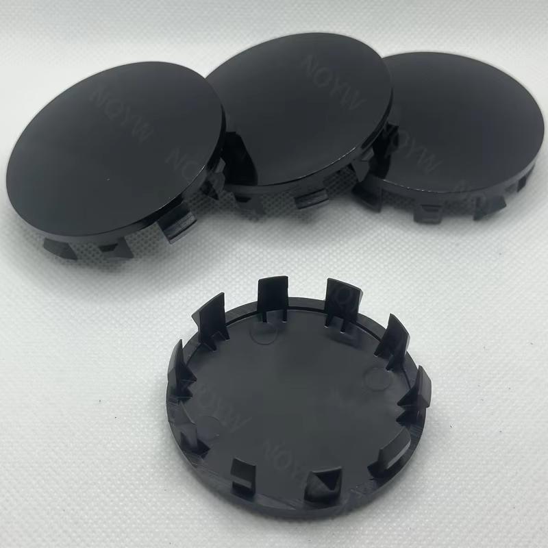 4 stk/parti 56,5 mm Blank No Logo Bilhjul Senterkapsler Felg Navdeksel ABS Navkapsel Støvtette deksler Automodifikasjonstilbehør
