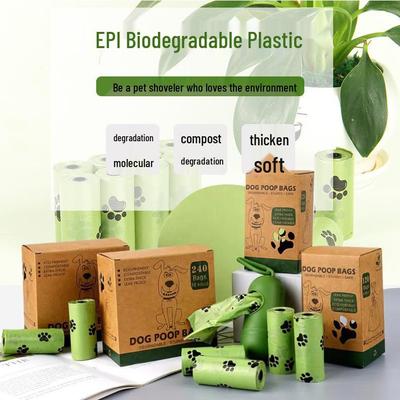 1,5 Milioni di Sacchetti Biodegradabili per Cacca di Cane EPI con Design a Zampa