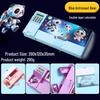 Multifunctional Calculator Pencil Case: Large Capacity Plastic Stationery Box for Primary School Students