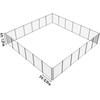 Pool Fence, 4 X 72 FT Pool Fences for Inground Pools, Removable Child Safety Pool Fencing, Easy DIY Installation Swimming Pool Fence, 340gms Teslin