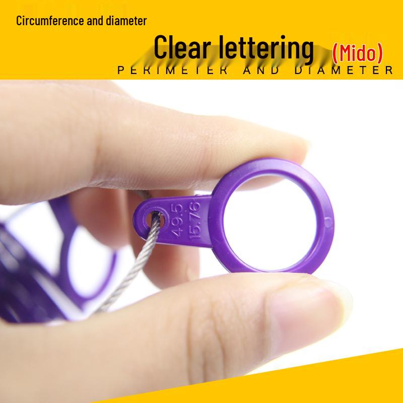Mido Adjustable Ring Sizer for Men's & Women's Finger Measurement