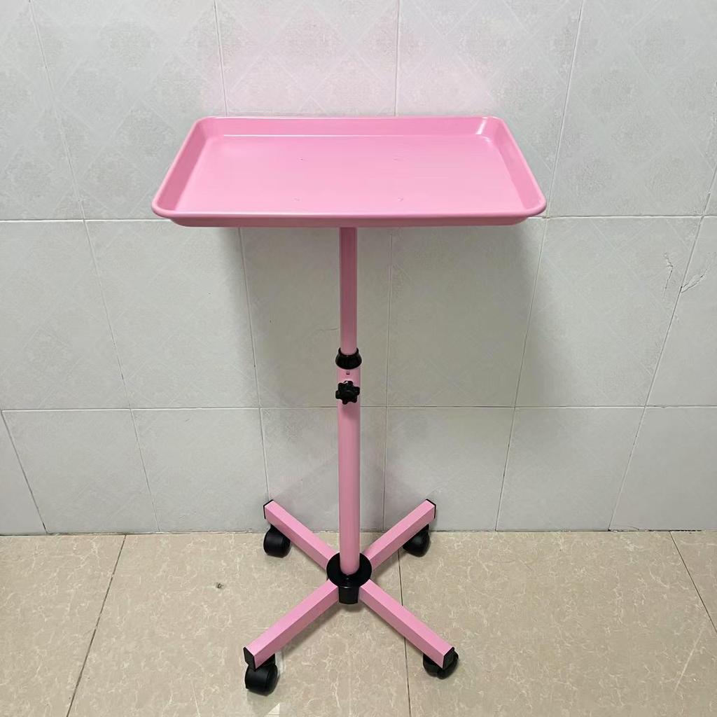 Carrello Portaoggetti da Salone/Estetica/Tatuaggi Regolabile - Portautensili a Rotelle