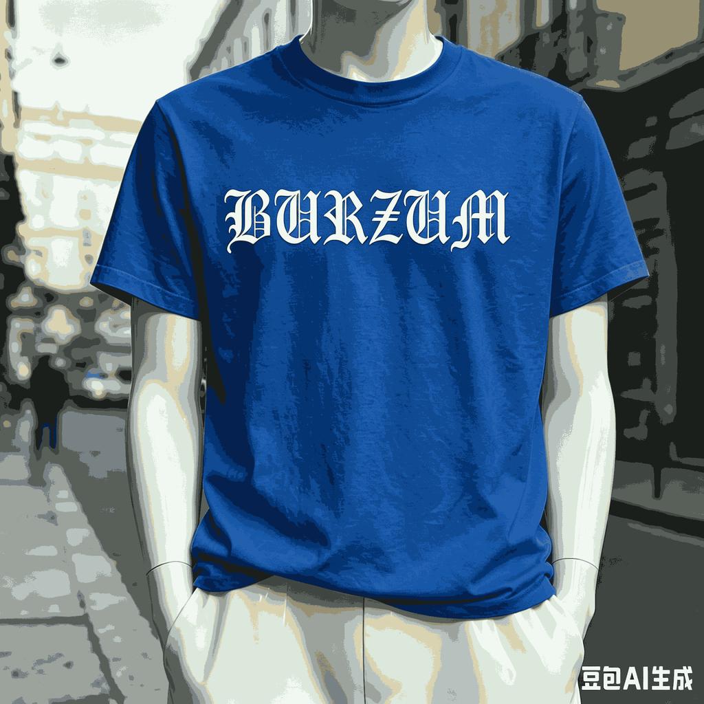 Burzum Für Fan Geschenk T-Shirt Unisex Unisex Harajuku Oversized Unisex Kurzarm Streetwear Hohe Qualität Paare Atmungsaktiv Klassisch