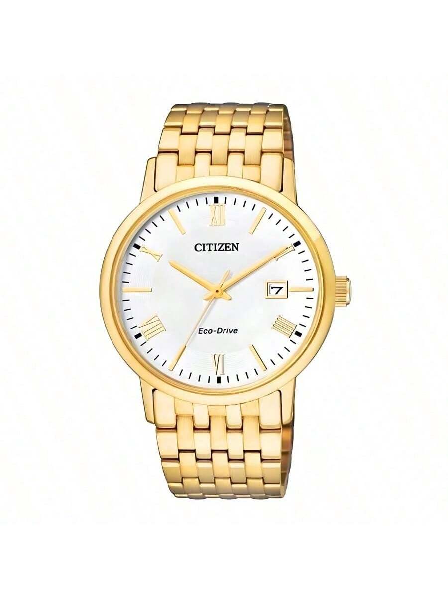 Мужские аналоговые часы Citizen с белым циферблатом - BM6772-56A белый