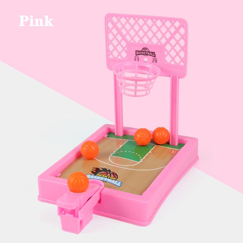 Mini-Schreibtisch-Brettspiel Basketballkorb Finger-Schießmaschine Party-Tisch Interaktiver Sport 2-Spieler-Spiele Ballspielzeug für Kinder