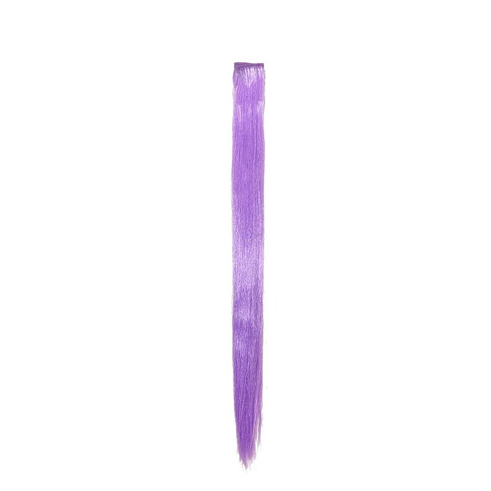 Hair Clips Luminous Hair Extensions Neon Fake Hair Colored Synthetic Hair  Party