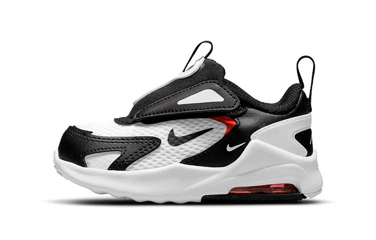 

Nike Air Max Bolt Cushioning Abrasion Resistant Low top Toddler Shoes Black White Infant And Toddler CW1629-100 21