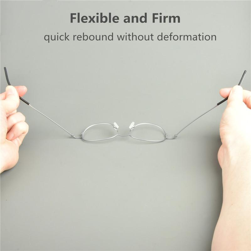 Japanese Handmade Pure Titanium Glasses Frame Men Oval Round Eyeglasses Women Big Face Spectacle Eyewear No Fading Ultralight 6g