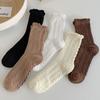 1/5 Pairs Lace Winter Thickened Wool Socks Warm Polycotton Snow Socks Soft Women's Floor Socks