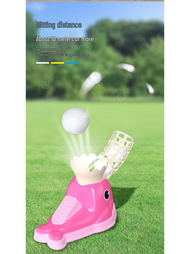 Kids' Baseball Ball Launcher for Indoor & Outdoor Sports Practice