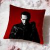 Federa Cuscino Singer M-Marilyn M-Manson Comfort Premium Design Reversibile Due in Uno per Qualsiasi Stanza e Interno Auto