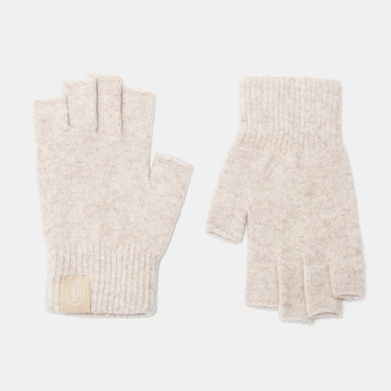 Halden Wool Fingerless Gloves (G002_oat)