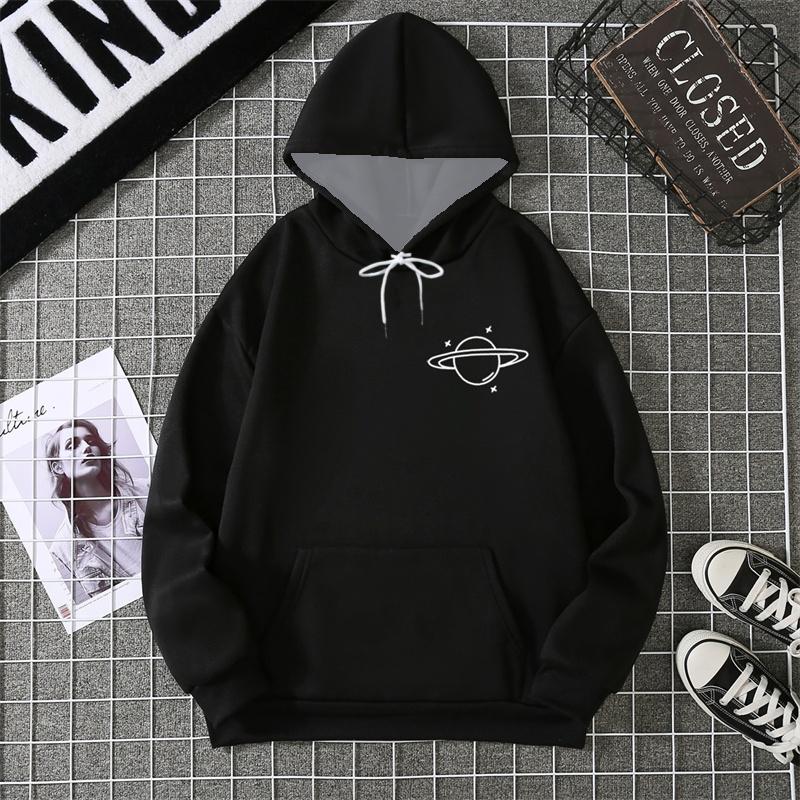 2025 New Winter Women's Hoodie High Street Neutral Style Sports Daily Comfortable Loose Jacket Plus Size Women's Clothing