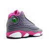 New JORDAN 13 Retro Cool Grey Fusion Pink GS 439358-029