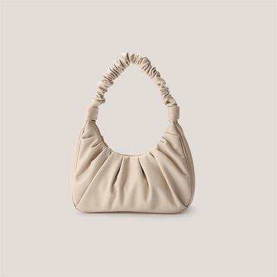 Letní řasená taška 'Cloud Bag' pod paži Módní a všestranná Baguette taška Jednoramenná Crossbody taška