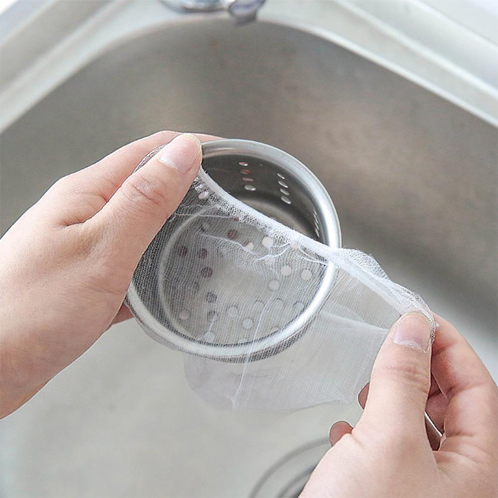 Filtering Screen Drain Garbage Bag for Kitchen Water Tank Sink