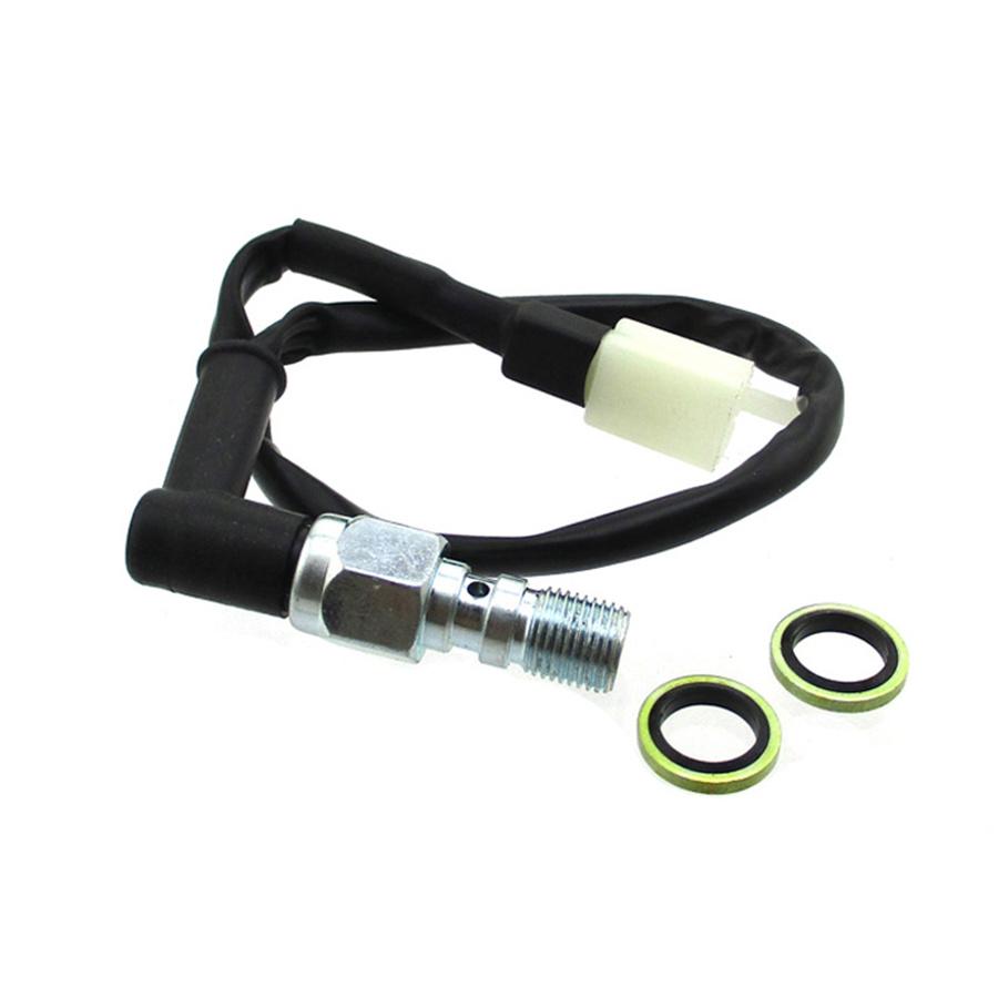 

New Motorcycle Male Plug Hydraulic Brake Light Switch Bolt For