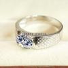 Moissanite Oval Cut Gemstone With 925 Sterling Silver Ring For Men's #B290 JL375681944734