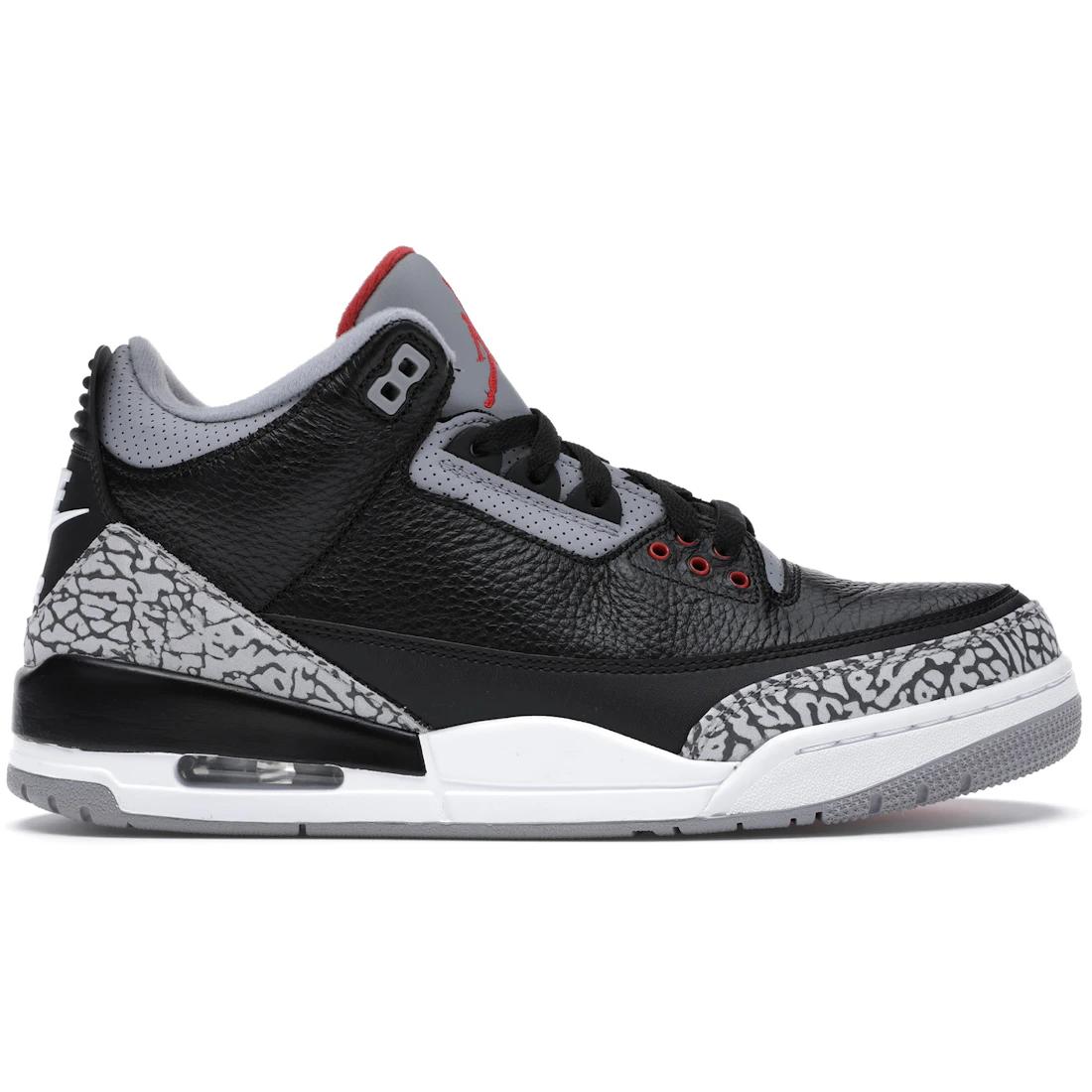 

Sneaker Jordan 3 Retro Black Cement (2018)(854262-001) 44