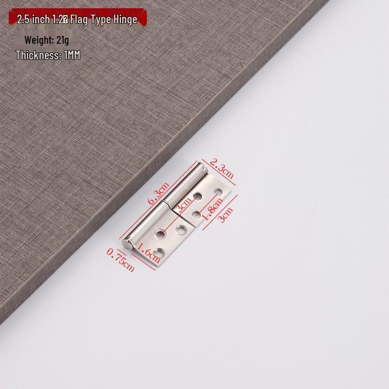 Removable 304 Stainless Steel Flag Hinge for Bathroom and Fire Doors