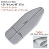 1Pcs With Elastic Edge Ironing Board Cover Stain Resistant Thick Cotton Padding Iron Heat Shield Universal Cloth Cover