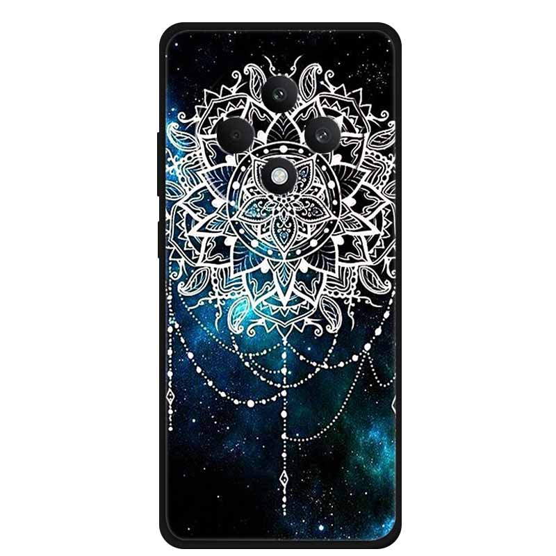 For Oppo Reno12 F 5G Case 12 F 4G Lovely Soft Silicone TPU Painted Cat Phone Cover For Oppo Reno12 FS Back Cases Fundas Bumper