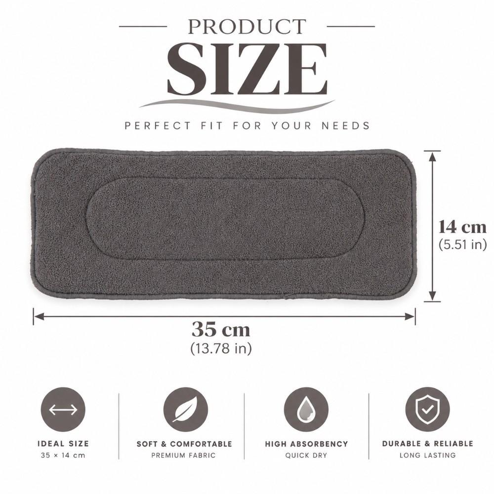 Bamboo Charcoal Baby Diaper Inserts Washable Diaper Inserts Children Replacement Diaper Inserts
