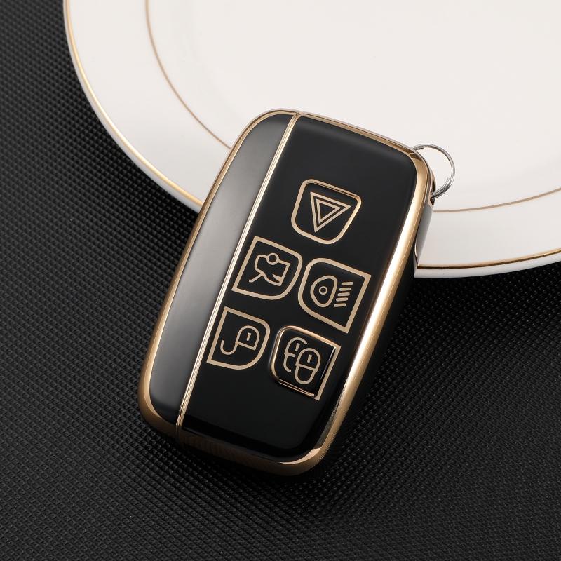 Key Shell Holder Bag for Jaguar XF XJ XE XJL for Land Rover Range Rover Sport Evoque Freelander Car Remote Key Case Cover