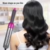 5-in-1 Dual-Purpose Hair Styling Tool: Hot Air Comb, Straightener, Curling Iron & Curler