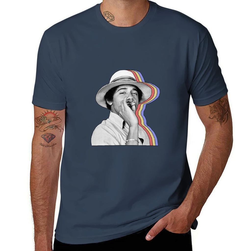 Smoking Barack Layered TShirt Holiday Lightweight TShirt