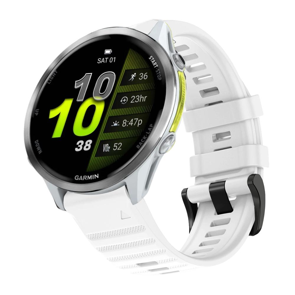 Silicone Watch Strap for Garmin Forerunner 970/965/955 Water-proof/Lightweight/Comfortable Outdoor Band for 22/26mm Quick Fit