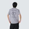 SNOWPEAK AeroCool Mug Graphic Short-Sleeve T-shirt Gray Blue (S26MUFTS74)