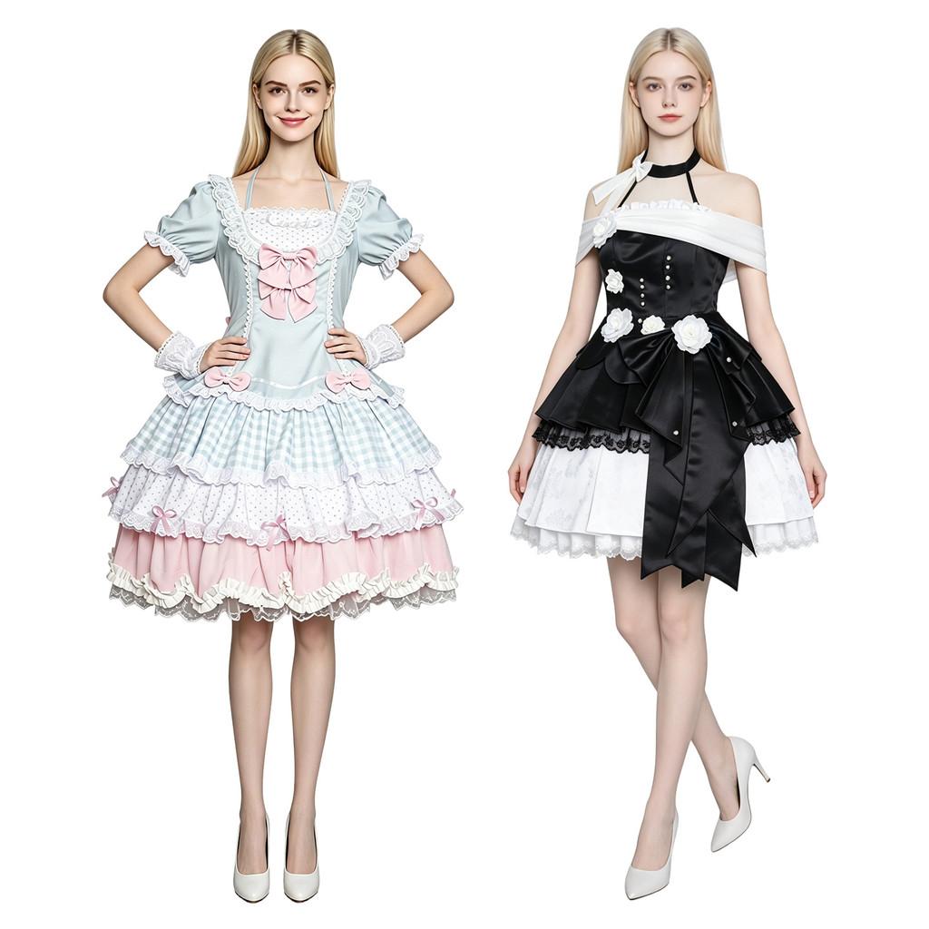 Japanese Anime Lolita Cosplay Dress With Soft Wool For Women Perfect For Stage And Party